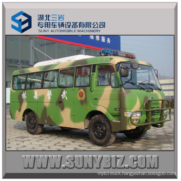 23 Seats 140HP Dongfeng 4x4 off-Road Bus